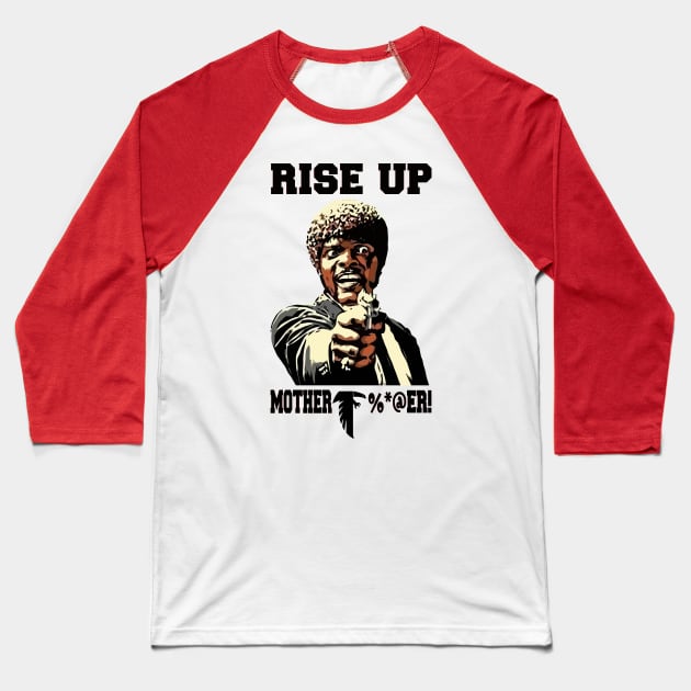 RISE UP ATLANTA Baseball T-Shirt by thedeuce